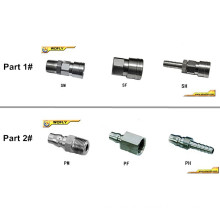 quick release disconnect half coupling/pneumatic quick coupling/stainless steel quick coupling